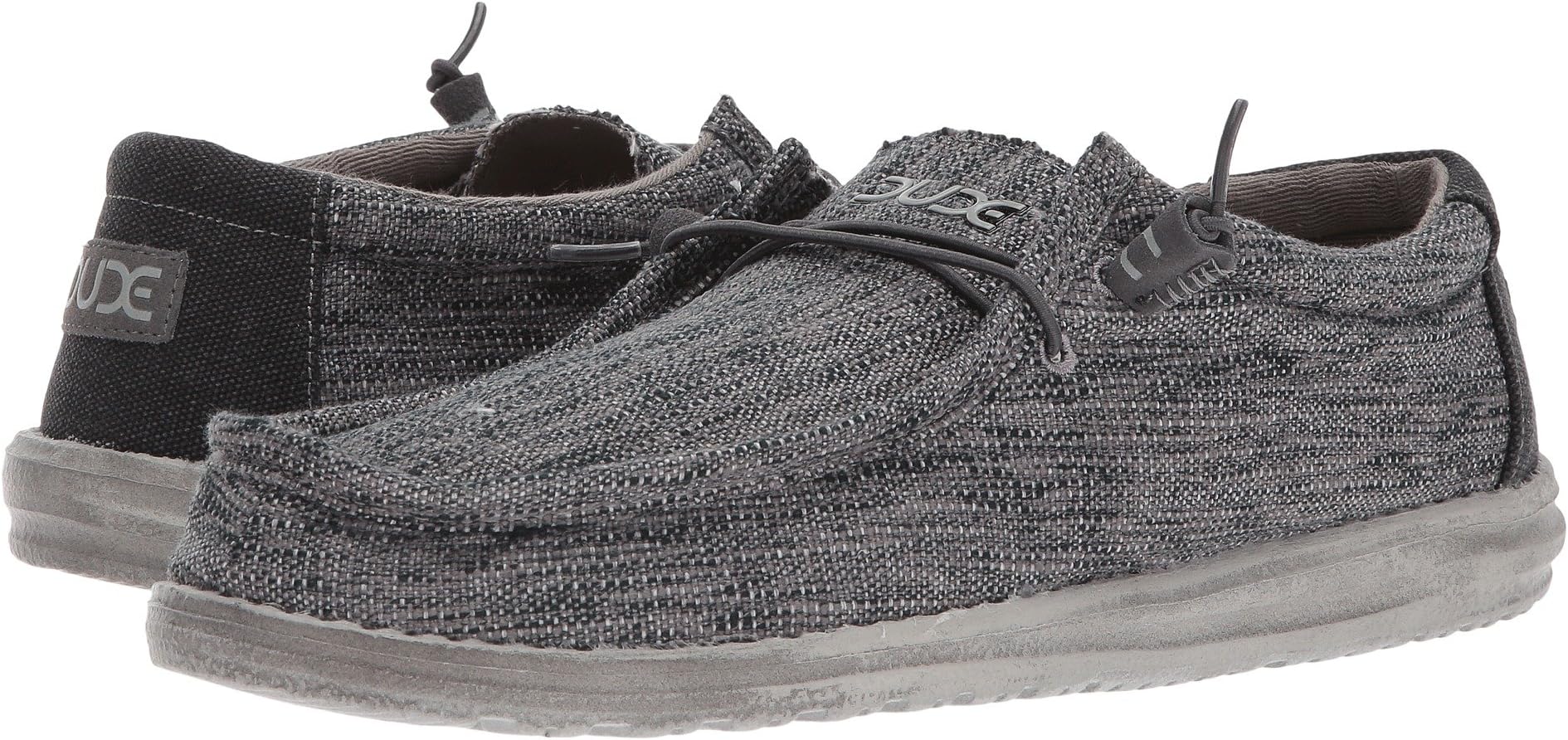 

Лоферы Hey Dude Wally Woven, цвет Carbon