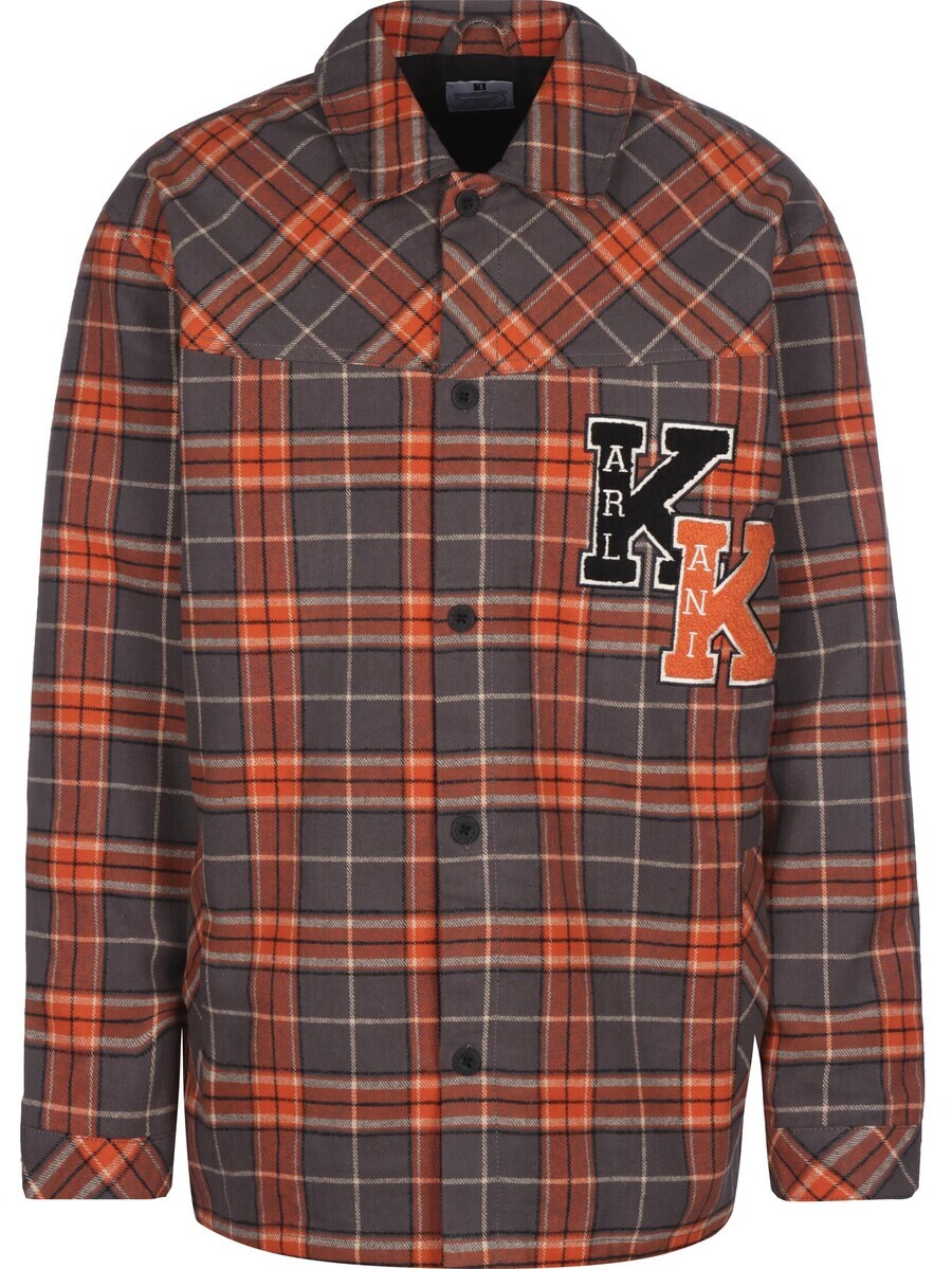

Рубашка Karl Kani Regular fit Button Up, темно-оранжевый