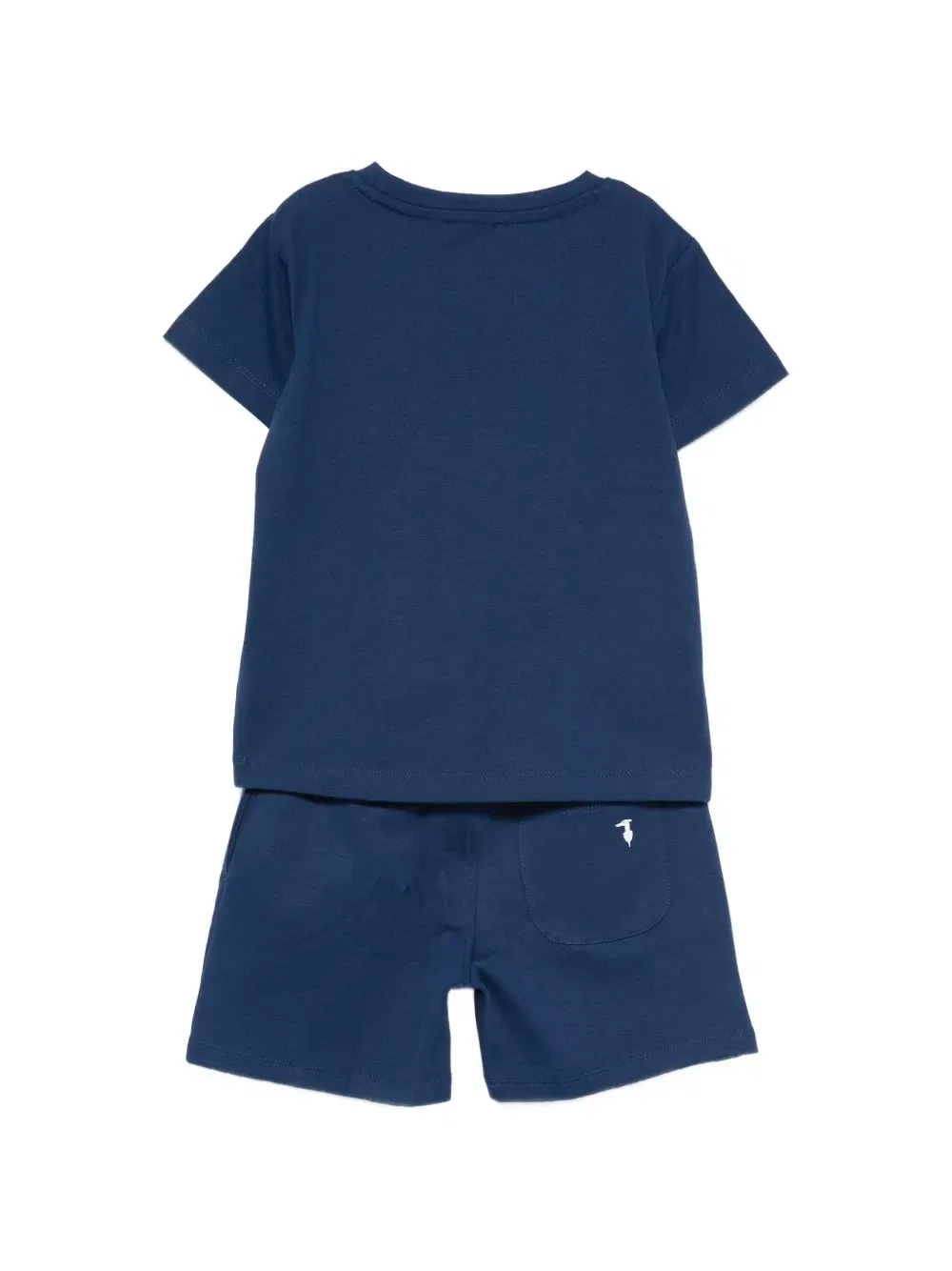 Спортивный костюм с лого-принтом Trussardi Junior, синий — фото 2