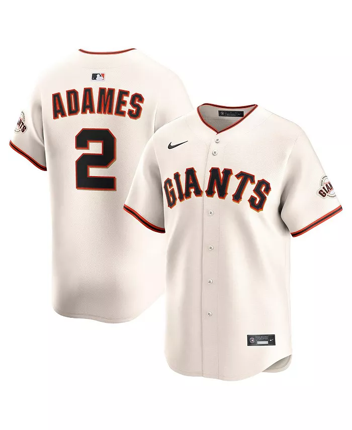 

Мужская бейсбольная джерси Willy Adames кремового цвета San Francisco Giants Alternate Limited Player Nike