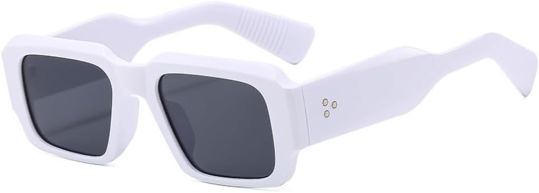 

Солнцезащитные очки с защитой от УФ-излучения UV400 | Толстая оправа с заклепками | Линзы конфетных цветов | Для женщин и мужчин | Для занятий спортом на открытом воздухе и вождения DSVIGF, 05