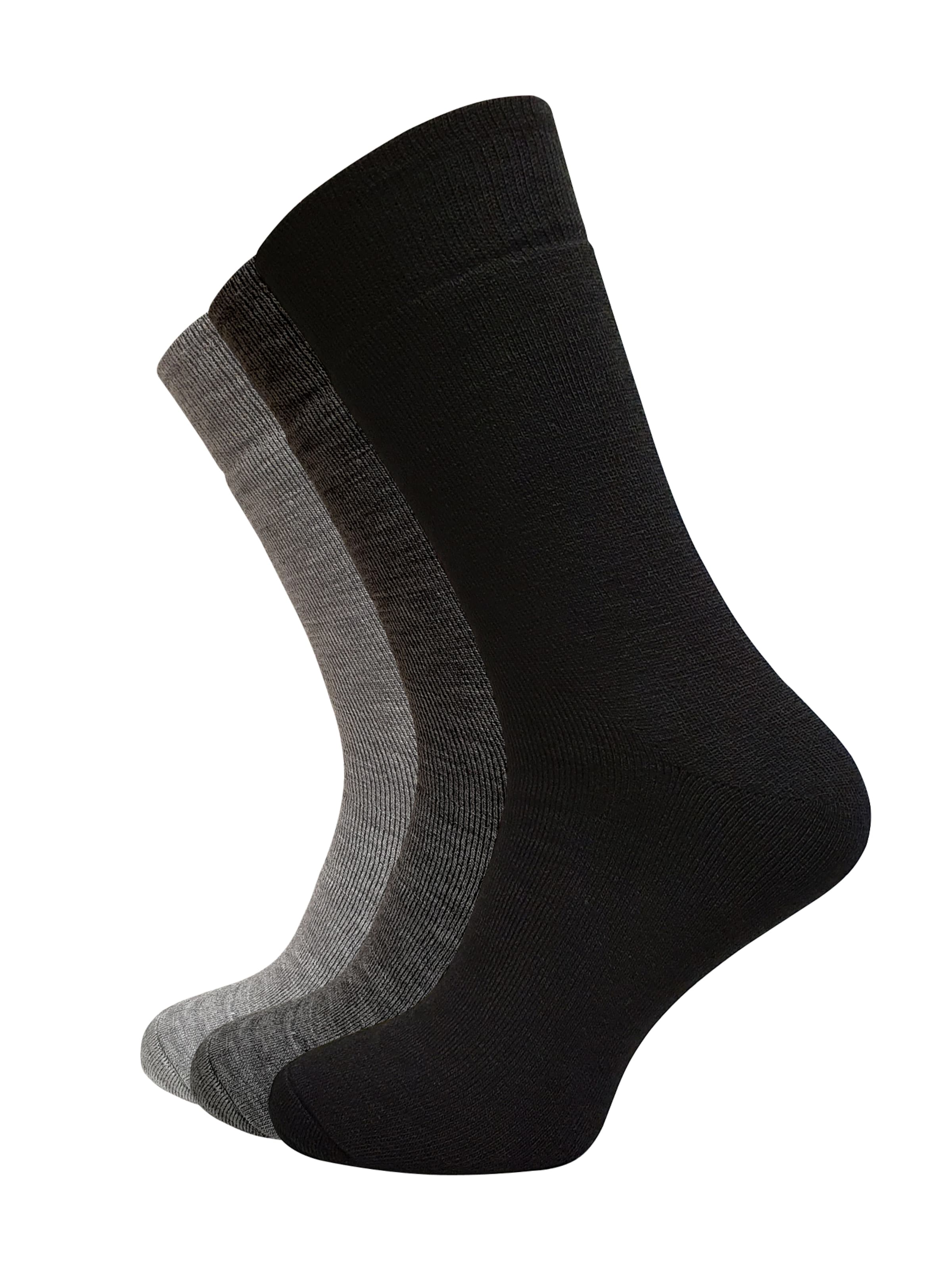 

Cotton Prime Носки в темно-сером, крапчато-сером, черном цветах