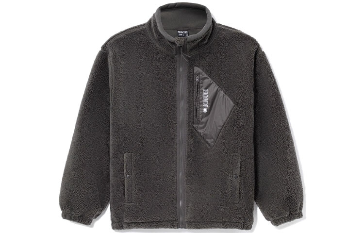 

Badfive бархатная куртка унисекс серая Lining, серый