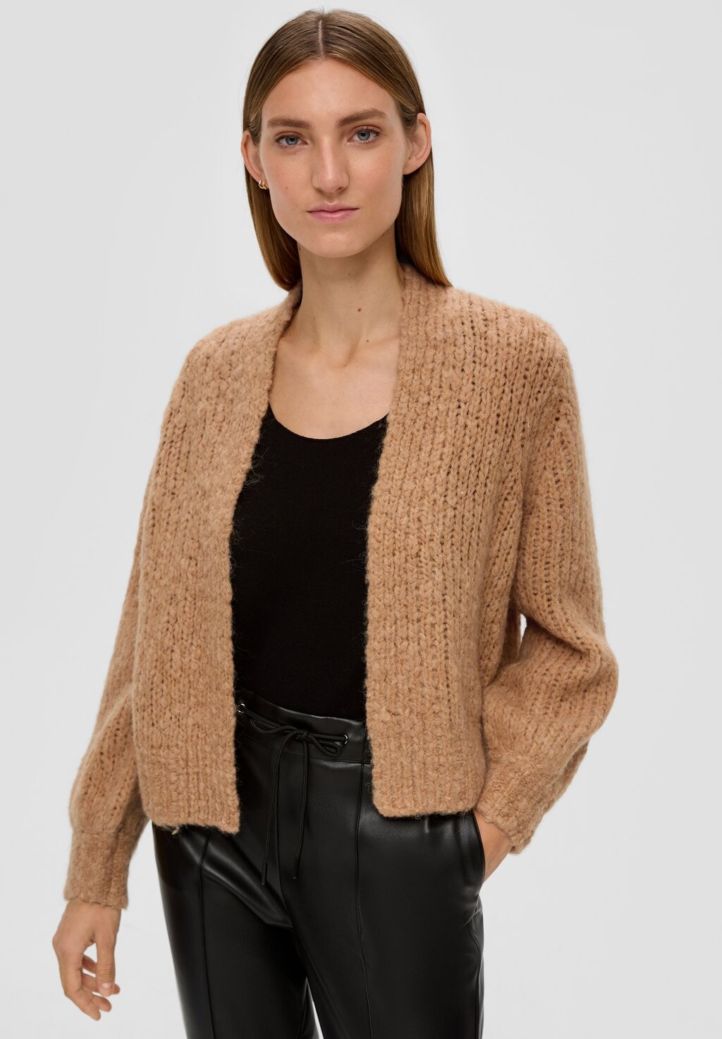 

Кардиган s.Oliver BLACK LABEL, цвет Mottled Dark Yellow