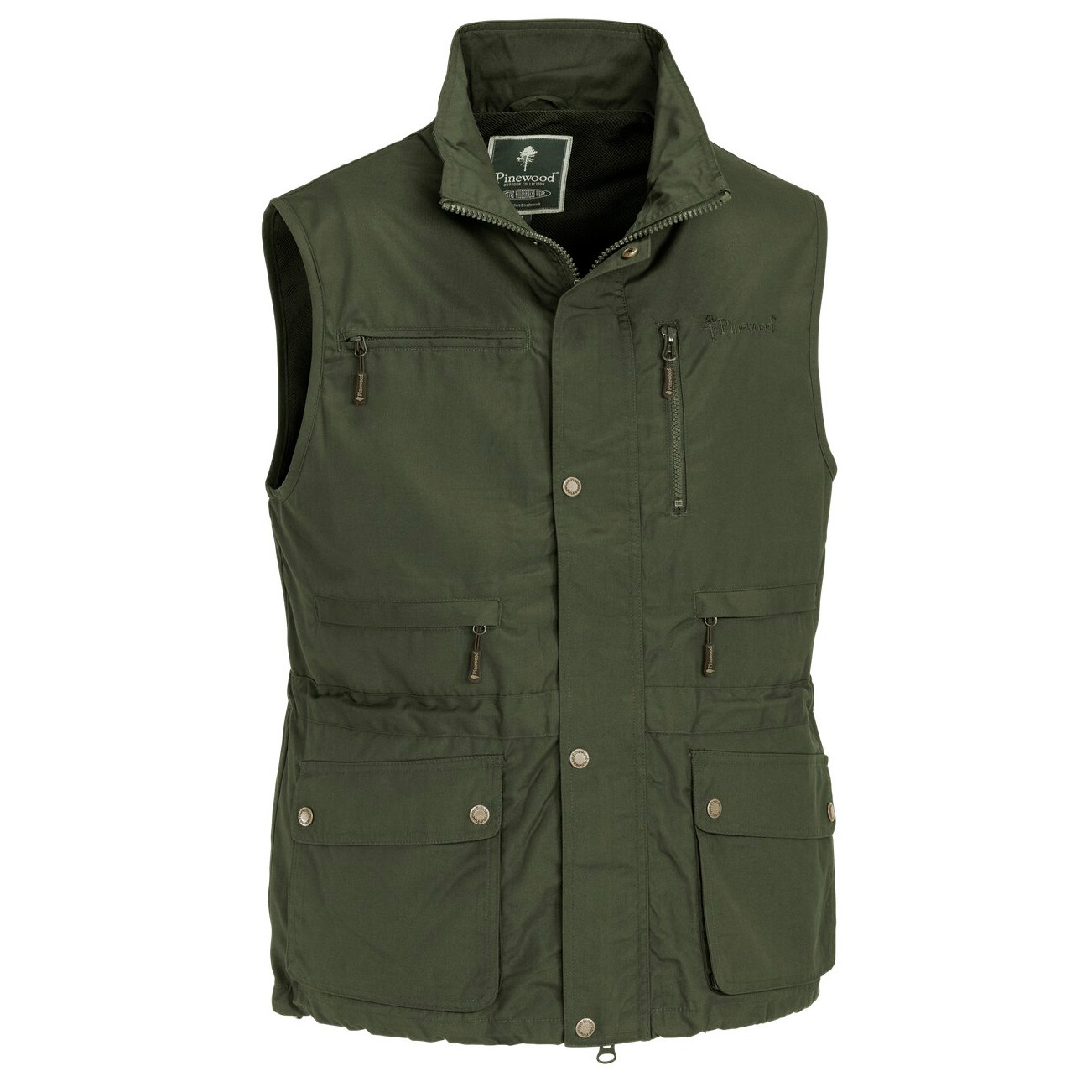 

Жилет из софтшелла Pinewood New Tiveden Weste, цвет Moss Green