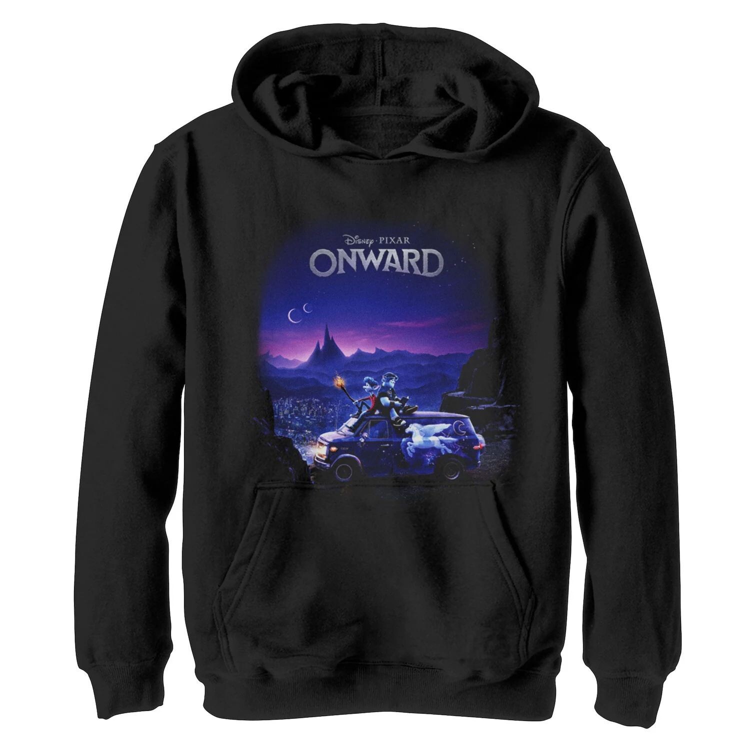 

Флисовая толстовка с выцветшим рисунком и плакатом Disney/Pixar's Onward для мальчиков 8–20 лет Disney / Pixar
