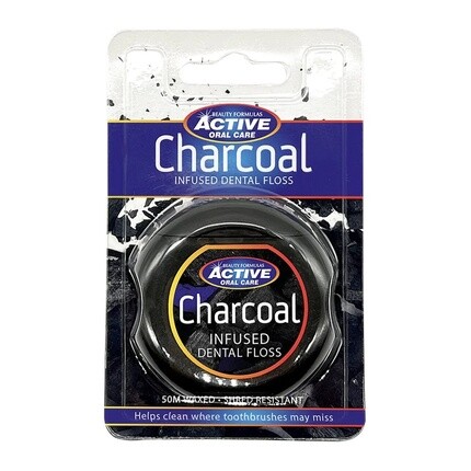

Зубная нить Active Oral Care с активированным углем 50 м Beauty Formulas