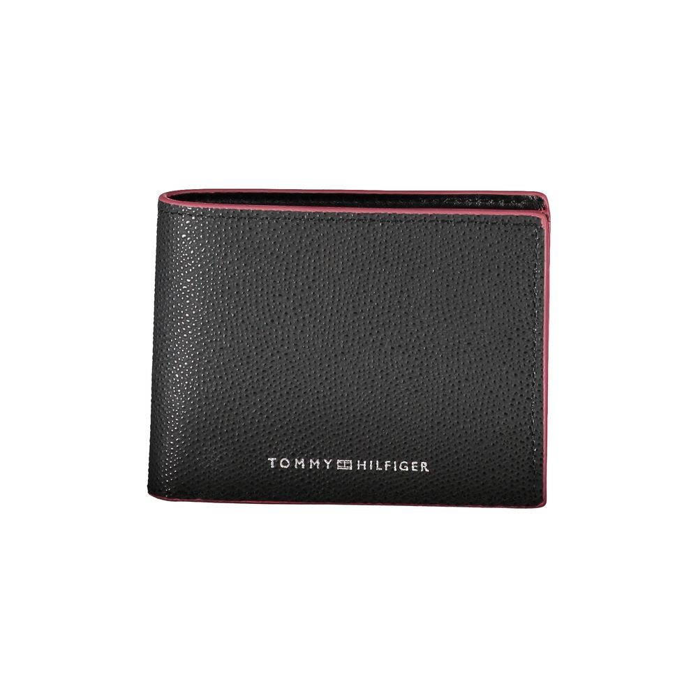 

Мужской кожаный кошелек Tommy Hilfiger, черный