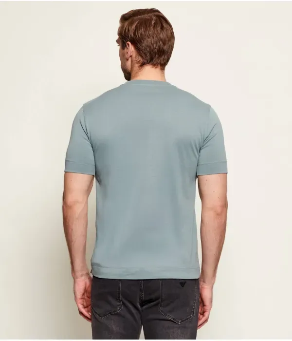 Футболка slim fit Emporio Armani, синий — фото 3