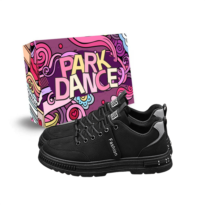 

PARK DANCE Низкие повседневные мужские туфли Black Box, цвет Black (Box)