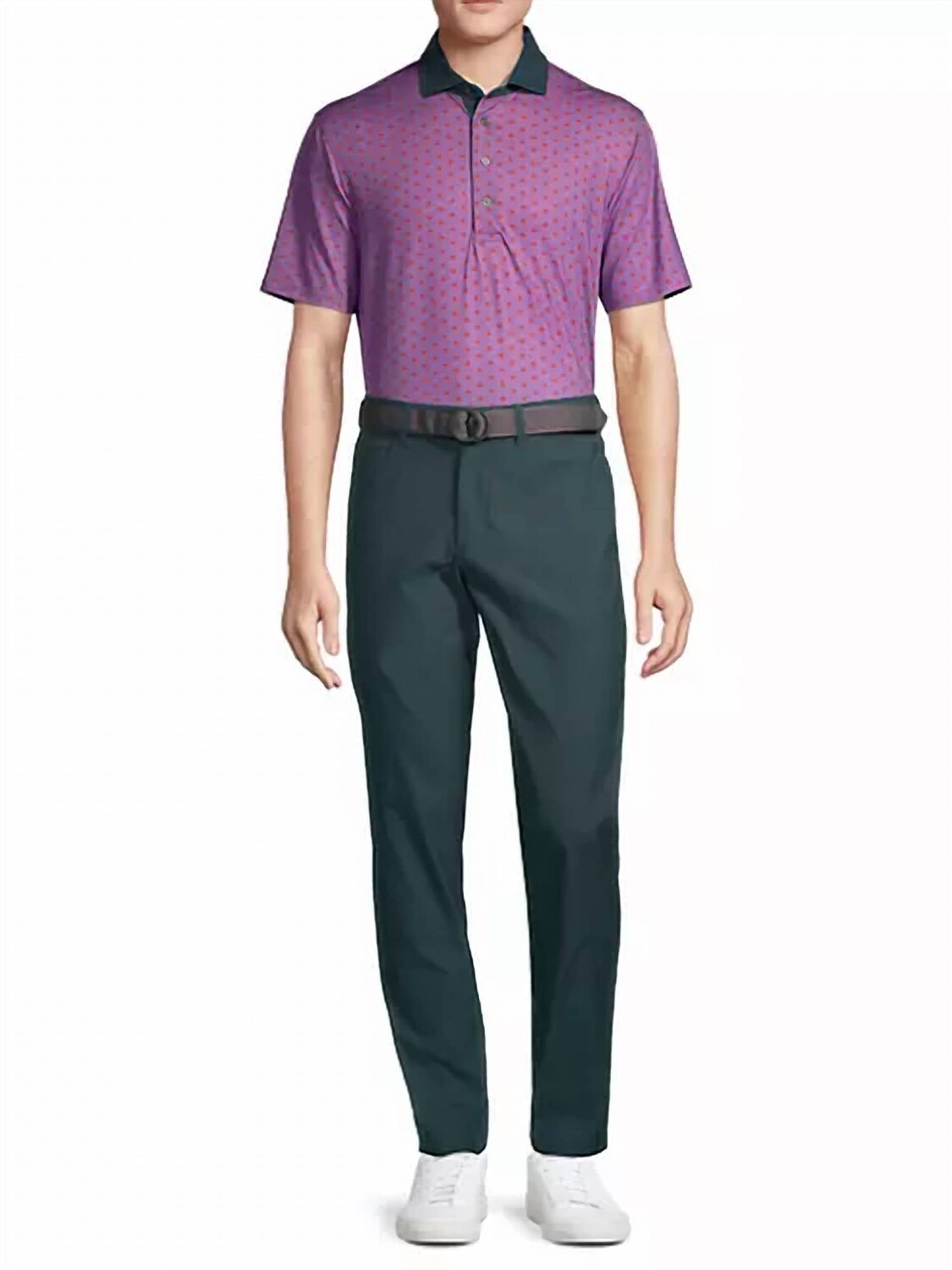

Рубашка-поло Spring Garden цвета Windflower Greyson Clothiers
