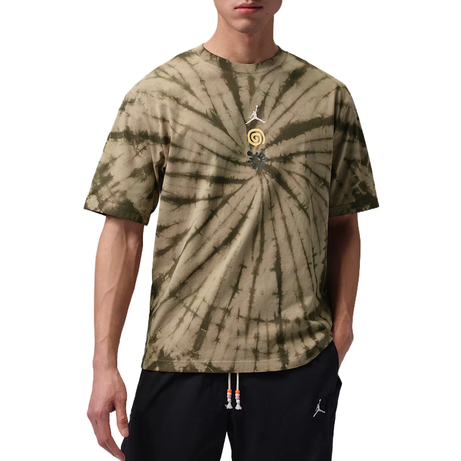 Футболка мужская Brooklyn Tie-Dye Festival Jordan, Khaki