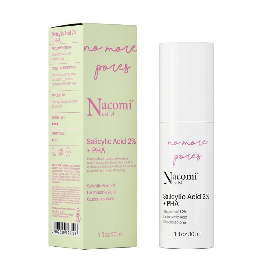 

Nacomi Next Level салициловая кислота 2% + PHA 30 мл