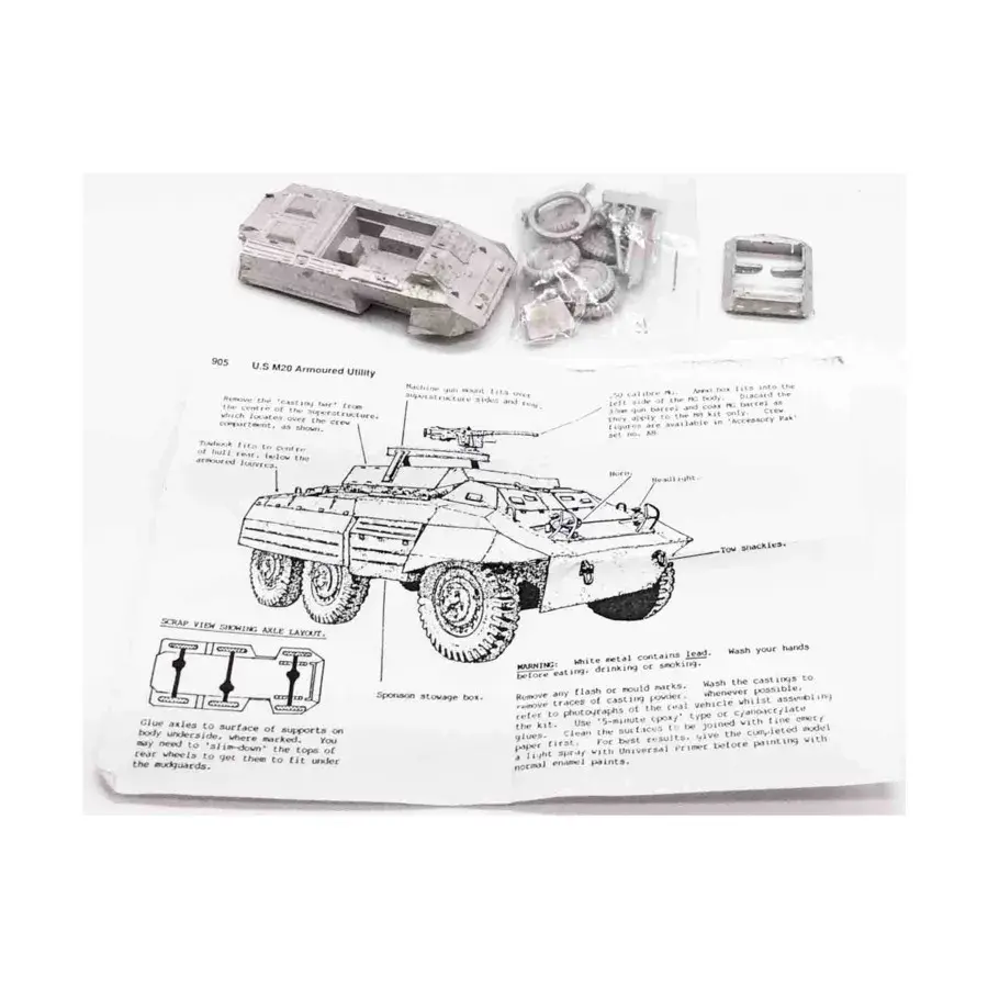 

Бронированный универсал M20 №1, Miscellaneous Historical Miniatures - Loose Miniatures (15mm) (Unidentifiable Manufacturer)