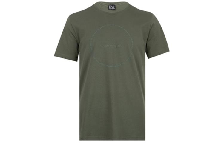 

EMPORIO ARMANI Футболка EA7 мужская зеленая, Зеленый, EMPORIO ARMANI Футболка EA7 мужская зеленая