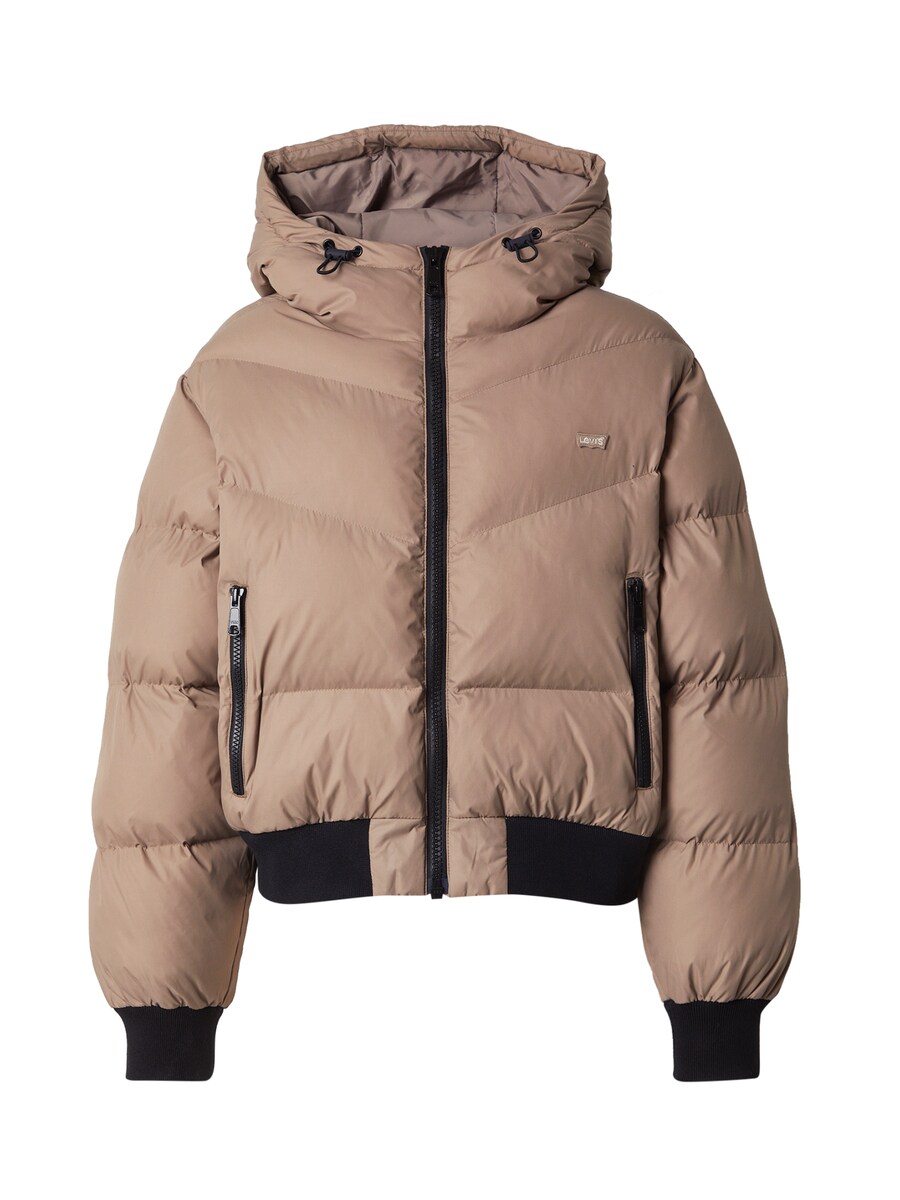 

Демисезонная куртка LEVIS Noe Western Crop Puffer, Taupe