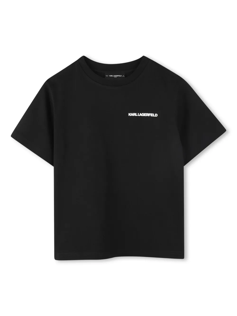 

Футболка Café de Karl KARL LAGERFELD KIDS, черный