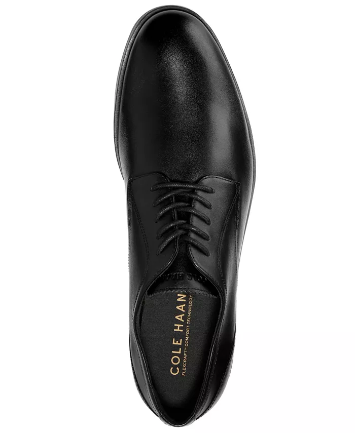 Мужские оксфорды Newmark Grand Plain Toe Cole Haan, черный — фото 3