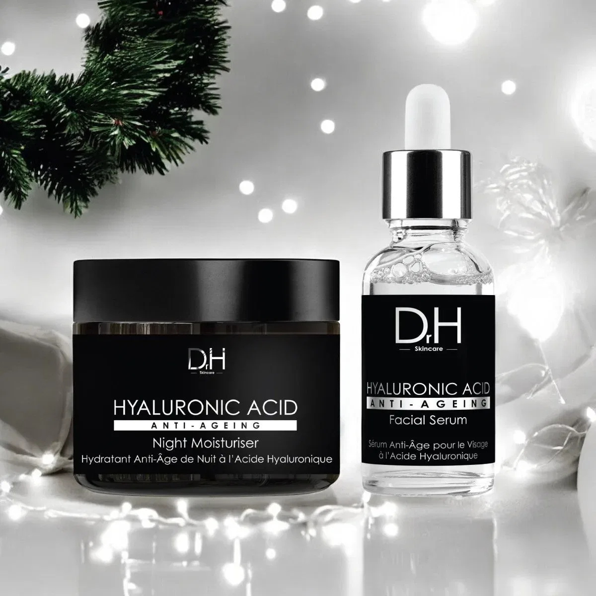 Набор Skinchemists — Гиалуроновой кислоты Serum и Night Cream, 30 мл — фото 4
