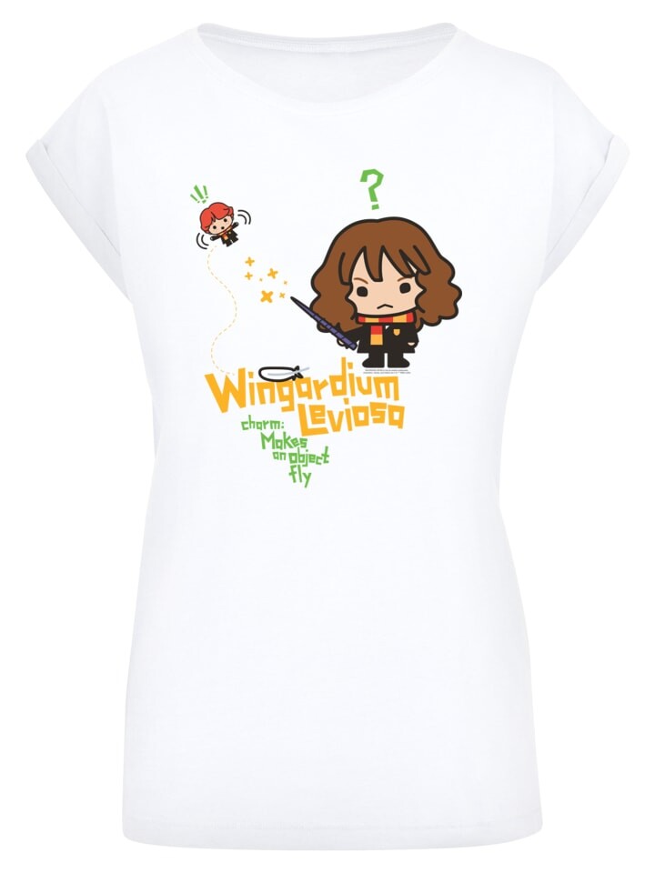 

Футболка F4NT4STIC Harry Potter Hermione Granger Wingardium, белый