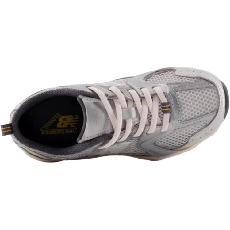 Кроссовки детские NB 530 Low Top для бега New Balance, серый/серебряный — фото 4