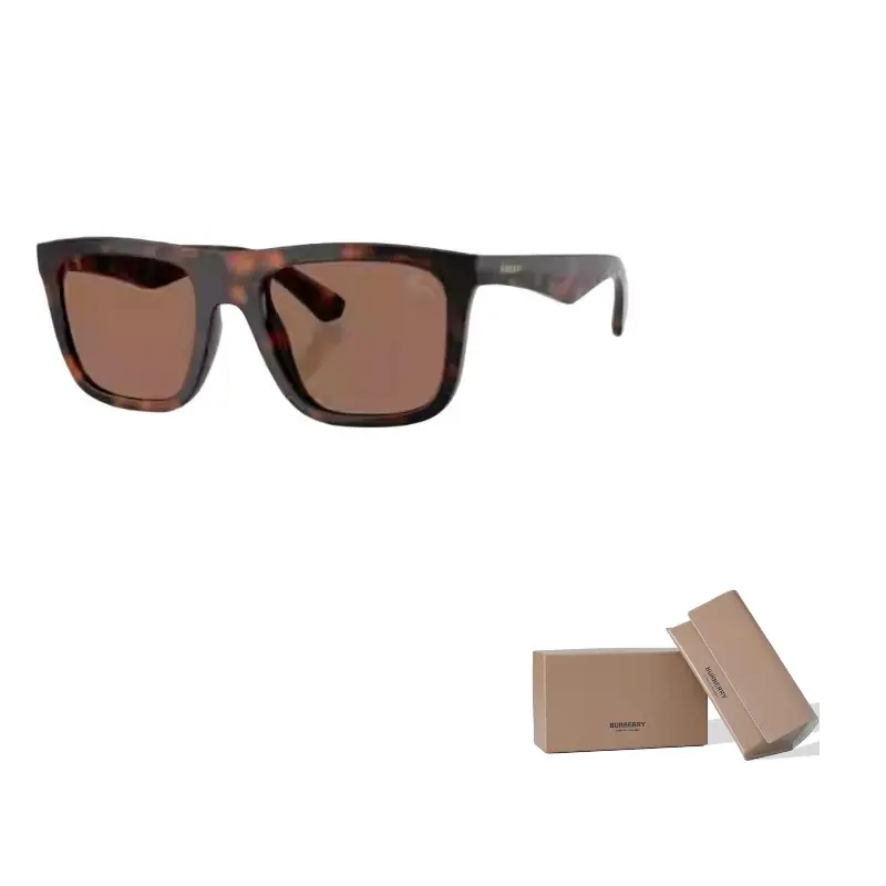

Burberry Черепаховые квадратные солнцезащитные очки, Tortoiseshell