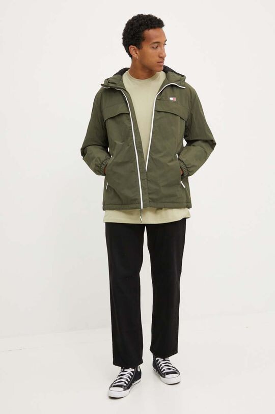

Куртка Tommy Jeans, зеленый