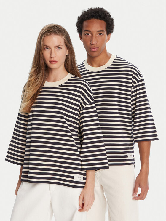 

Футболка relaxed fit UTS056.JE0121 Ami Paris, синий