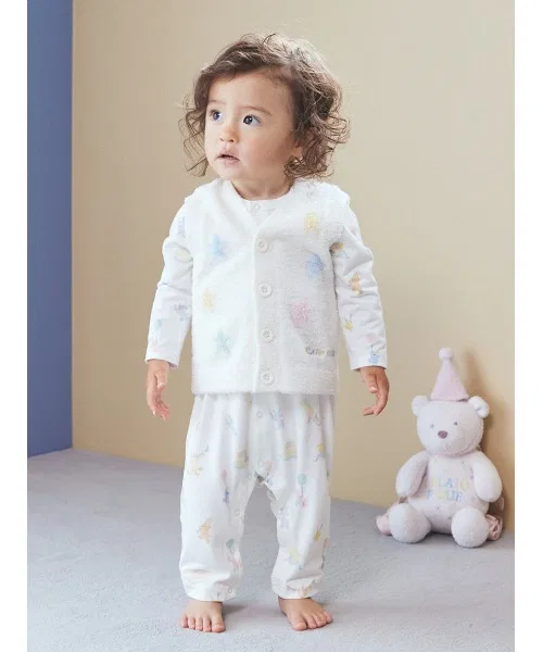 Детский жилет с узором звёзды Airy Moco бренд BABY — фото 3