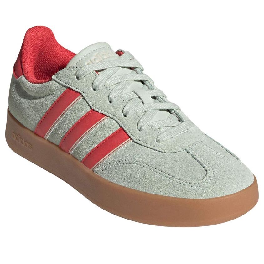 Кроссовки (WMNS) adidas Barreda 'Linen Green Semi Lucid Red', зеленый — фото 3