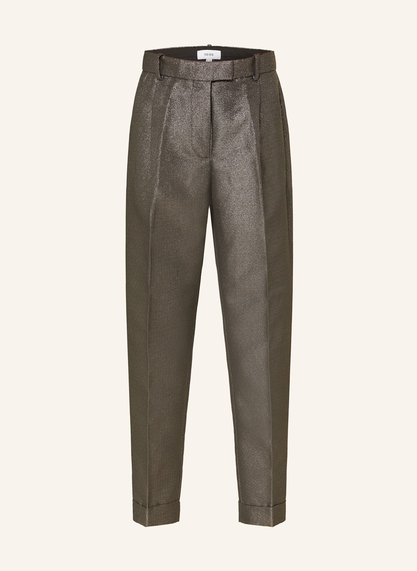 

Брюки с блестящей пряжей Reiss, мультиколор