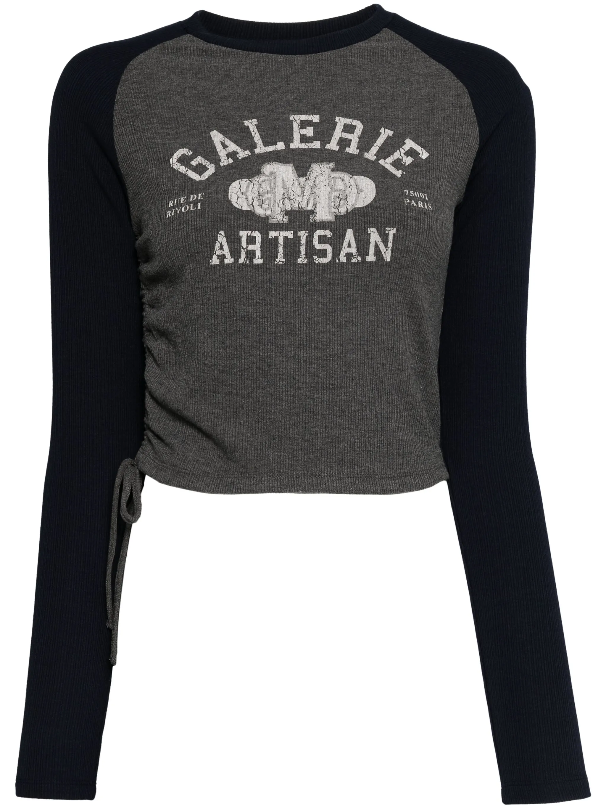 

Футболка с длинными рукавами и логотипом Musium Div., синий