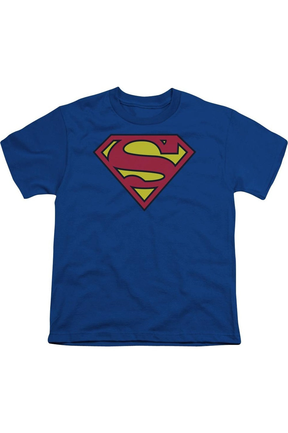 

Футболка с классическим логотипом Superman для подростков с коротким рукавом Gildan, синий