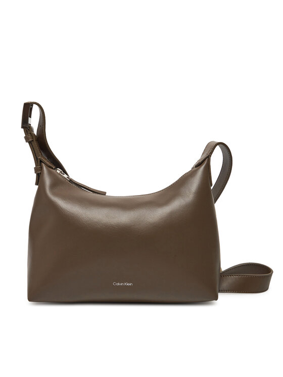 

Сумочка Hardware Strap Medium Crossbody K60K613028 Calvin Klein, коричневый