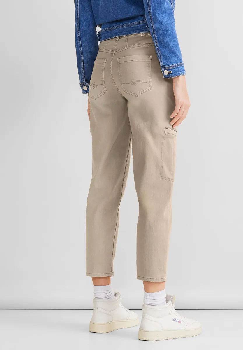 

Джинсы скинни STREET ONE, 5 карманов, цвет Light Sand Washed