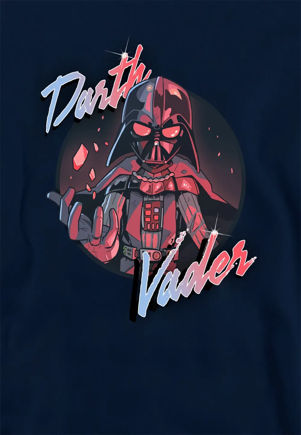 Детская худи Star Wars Vader Wave, Disney, темно-синий — фото 2
