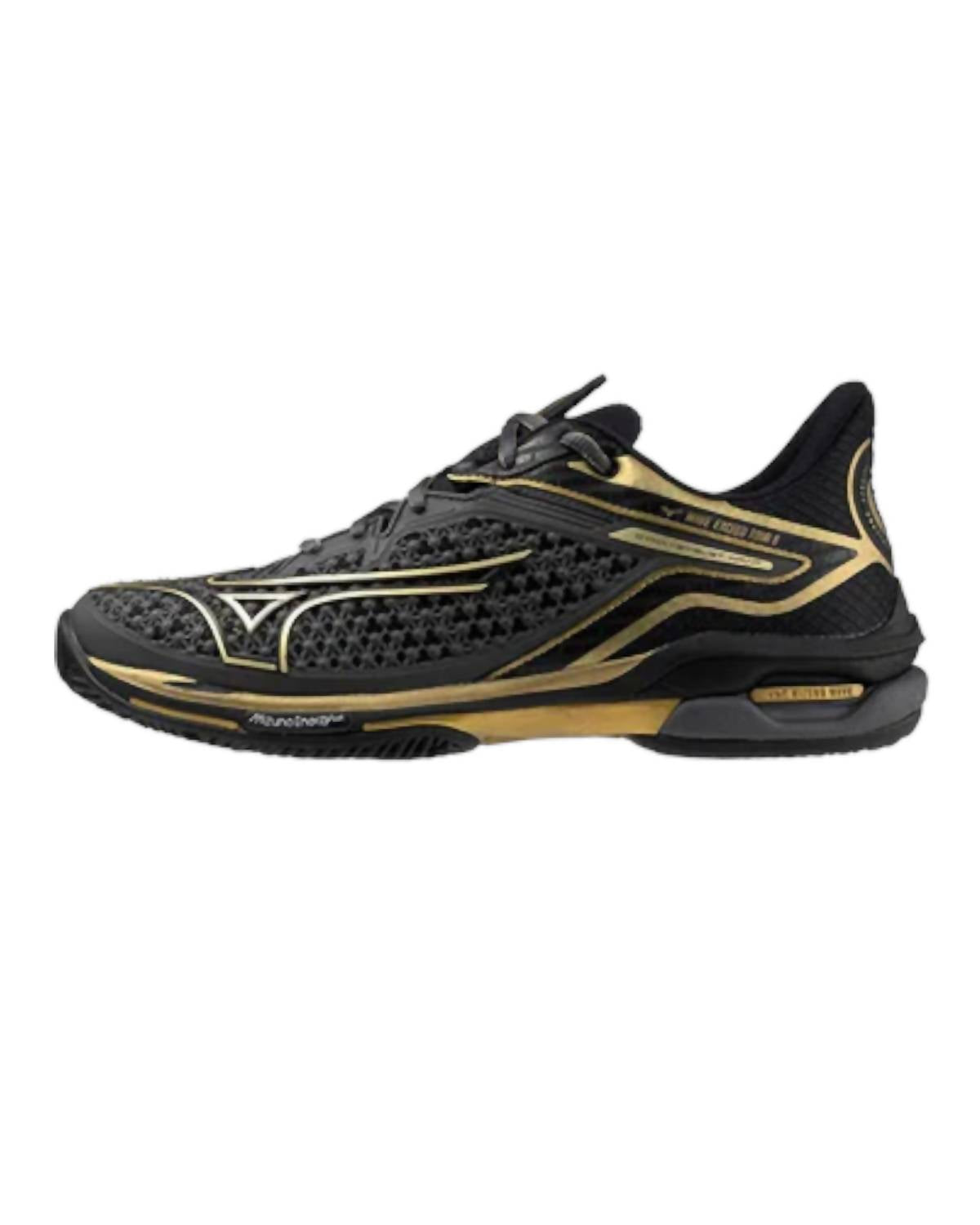 

MIZUNO Мужские кроссовки Wave Exceed Tour 6 Ac в цвете Iron Gate Gold