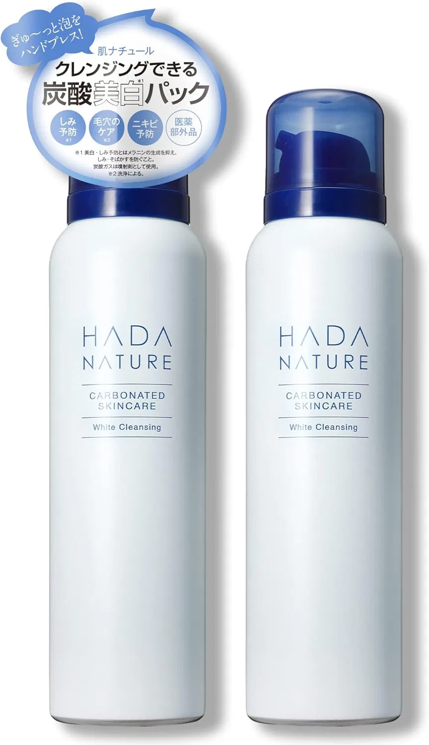 Пенка для умывания Hada Nameru — Гель- Carbonated White Cleansing, 100 г