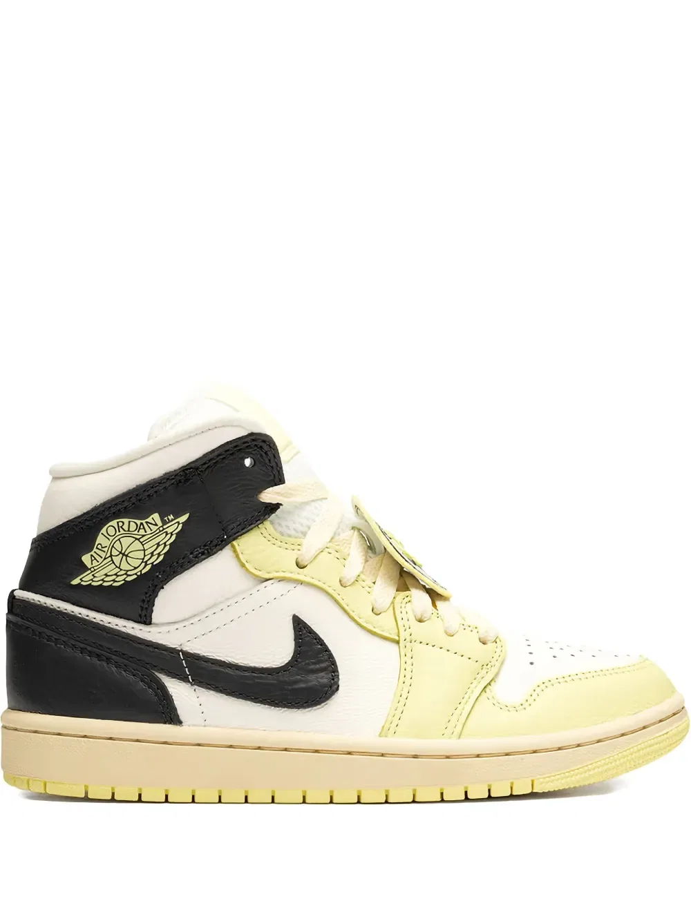 Кроссовки Air Jordan 1 Mid "Fall League", зеленый
