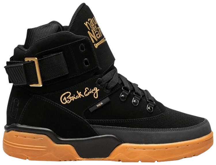 

Кроссовки Ewing Naughty By Nature x 33 High Winter 'Black Gum', черный