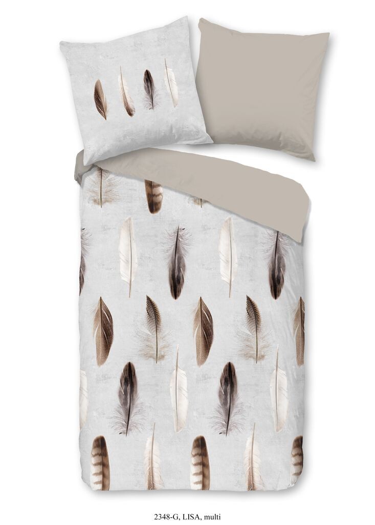 

Постельное белье Good Morning "Лиза" с перьями - мульти - 135 х 200 см - 100% хлопок Muller Textil