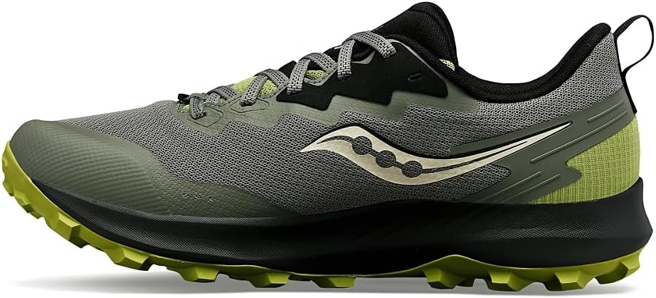 Мужские кроссовки для трейлового бега Saucony Peregrine 14, Bough/Olive — фото 3
