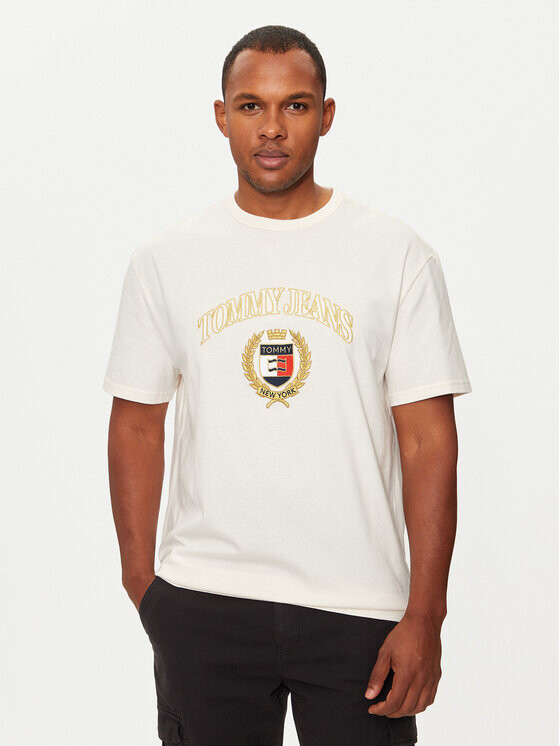 

Футболка стандартного кроя Tommy Jeans, белый
