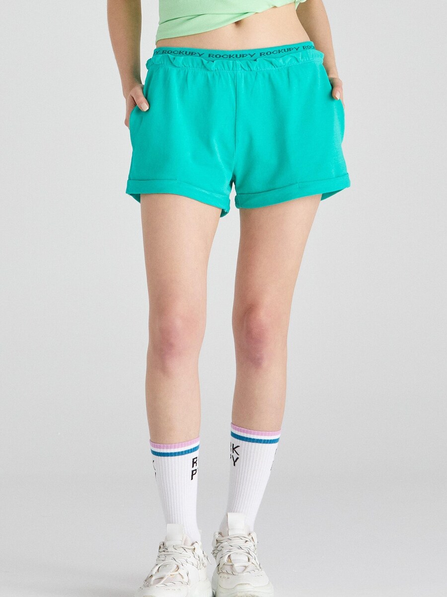 

Короткий пижамный комплект Rockupy Madita, зеленый