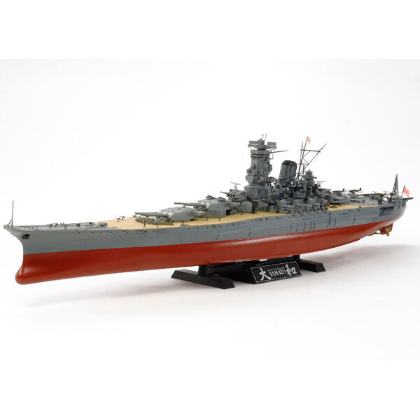 

Тамия, японский линкор Ямато, модель корабля Tamiya