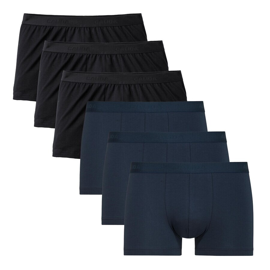 

Трусы CALIDA Boxer shorts Natural Benefit, цвет navy/black