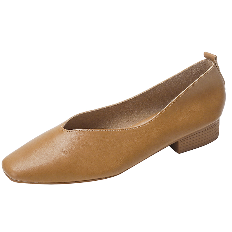 TATAYA Женские повседневные туфли Women's Apricot Brown - светло-коричневые, цвет Light Brown
