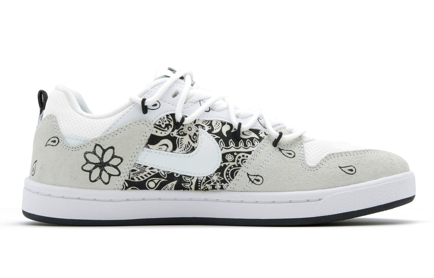

Кроссовки Nike SB Alleyoop Skateboarding Shoes Women's Low-top Black/white, черный/белый