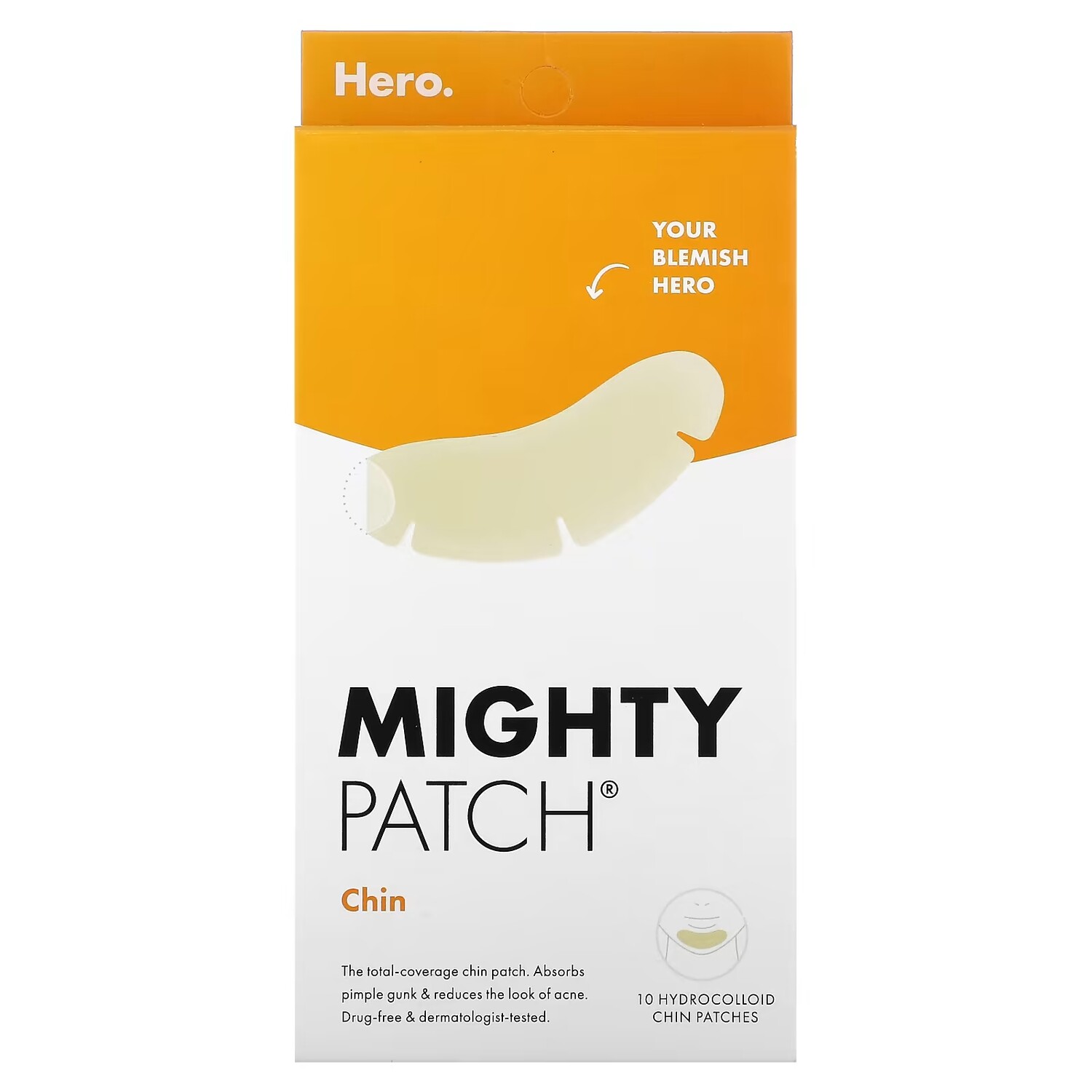 

Пластыри Hero Cosmetics Mighty Patch для подбородка