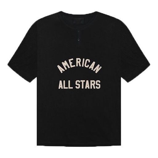 

Футболка (WMNS) Fear of God the-seventh-collection All Star Henley Tee, черный